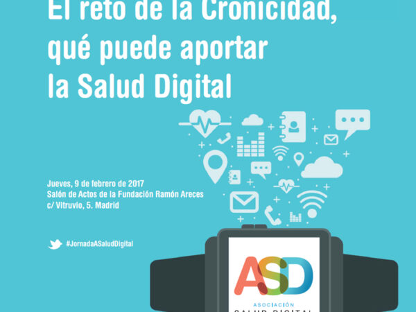Imagen de la II Jornada de la ASD: El reto de la Cronicidad, qué puede aportar la Salud Digital.